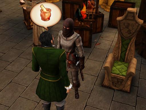 Sims Medieval, The - Конкурс «Я – Придворный Шут» "Типа мальчишник в Эльбурге или Дело о пропавшем шуте"